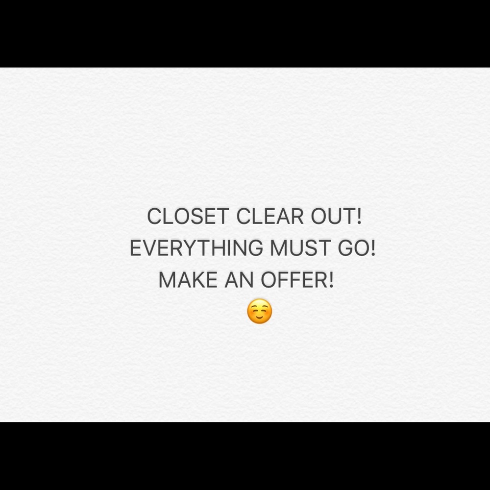 CLOSER CLEAR OUT